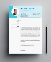 Resume CV Template Screenshot 4