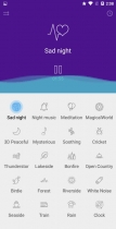 Relaxing Sounds - Android Source Code Screenshot 3