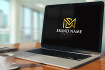 Creative Letter MD Logo Design Screenshot 2
