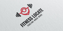 Fitness Locate Logo Template Screenshot 1