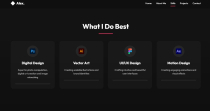 Modern Portfolio Template for Graphic Designer Screenshot 5
